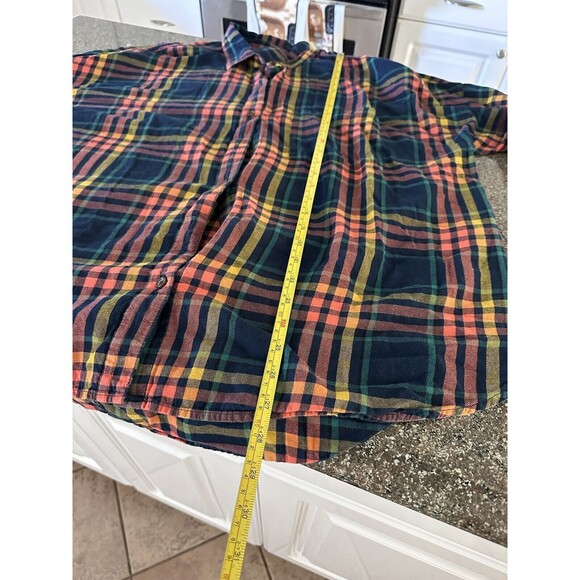Old Navy Womens Size Xxl Boyfriend Shirt Flannel Evermore Taylor Swift Lookalike - Picture 6 of 8